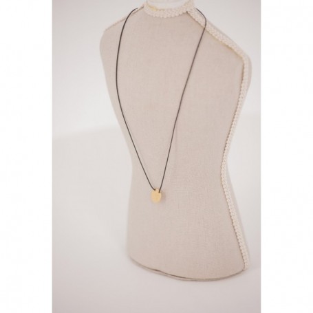 Collier corde "Adelya" PÉNÉLOPE Plaqué Or