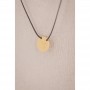 Collier corde "Adelya" PÉNÉLOPE Plaqué Or