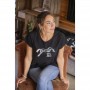 T-Shirt PÉNÉLOPE "Funky" Noir