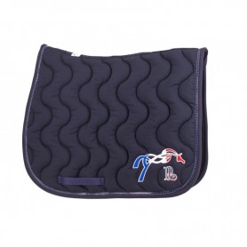 Tapis de selle "Classique" PENELOPE Marine