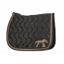 Tapis de selle "Classique" PENELOPE Noir/ Caramel