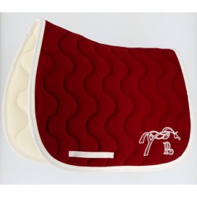 Tapis de selle "Classique" PENELOPE Bordeaux