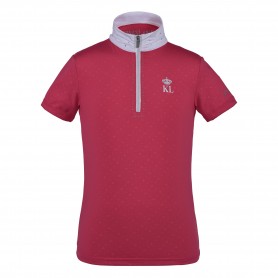 Polo de concours KINGSLAND "Pinosa" Rose Enfant