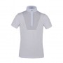 Polo concours KINGSLAND fille "Demi" Blanc