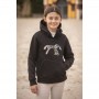 Sweat-Shirt Eden By PL "Funny" Noir enfant