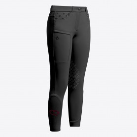 Pantalon d'Équitation "Embroidery" Cavalleria Toscana Noir