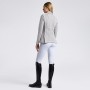 Veste de concours "Revo Perforated Zip" CAVALLERIA TOSCANA Light Grey