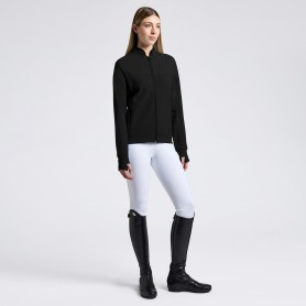 Veste Légère "Crew Neck Teck" Cavalleria Toscana Noir