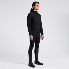 Softshell "Perforated Inserts" Cavalleria Toscana Homme Noir