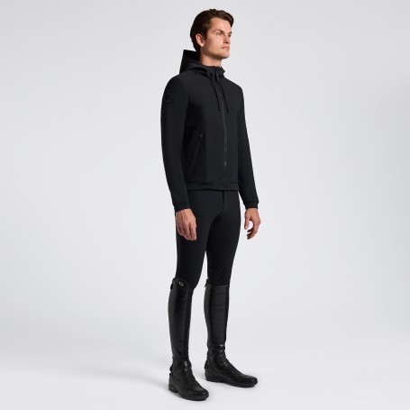 Softshell "Perforated Inserts" Cavalleria Toscana Homme Noir