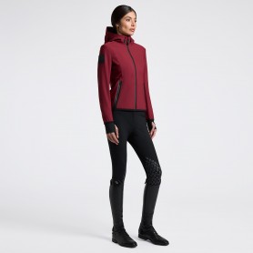 Veste softshell CAVALLERIA TOSCANA Femme Bordeaux