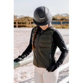 Gilet ss manche chauffant "SACHA" Kaki