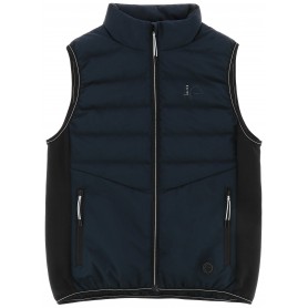 Gilet ss manche chauffant "SACHA" MARINE