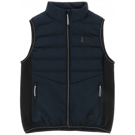 Gilet ss manche chauffant "SACHA" MARINE