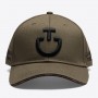 Casquette CAVALLERIA TOSCANA Kaki Logo Noir
