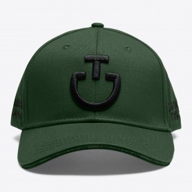 Casquette CAVALLERIA TOSCANA JUNGLE GREEN logo Noir
