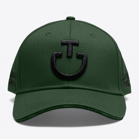 Casquette CAVALLERIA TOSCANA JUNGLE GREEN logo Noir