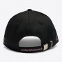 Casquette CAVALLERIA TOSCANA Noir logo Lilas