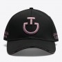 Casquette CAVALLERIA TOSCANA Noir logo Lilas