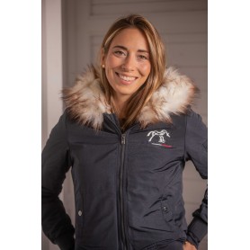 Bombers PENELOPE "LYON" Glitter marine