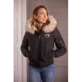 Bombers PENELOPE "LYON" Glitter Noir