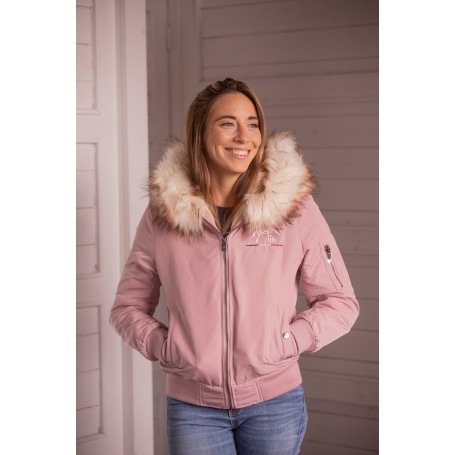 Bombers PENELOPE "LYON" Rose poudre