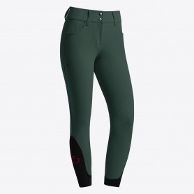 PANTALON CAVALLERIA TOSCANA taille haute Jungle Green