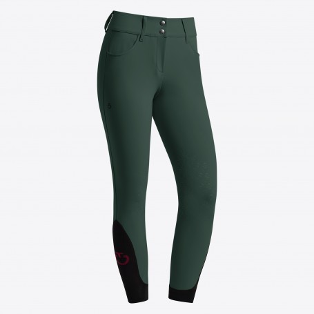 PANTALON CAVALLERIA TOSCANA taille haute Jungle Green