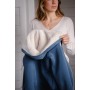 Sweat-Shirt Pénélope "Tressy" Bleu denim