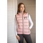 Doudoune sans manches PENELOPE "ANOUCK" Rose poudre