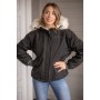 Blouson femme PENELOPE "AIKO" Noir
