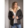 Blouson femme PENELOPE "AIKO" Noir