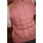 Doudoune sans manche femme PENELOPE "NEWROGE" Vieux rose