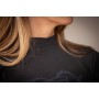 Polo manches longues PENELOPE "MADDIE" femme Anthracite