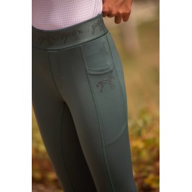 Legging PENELOPE "DELPH" Vert forêt