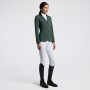 Veste de concours "GP zip" Cavalleria Toscana Jungle green