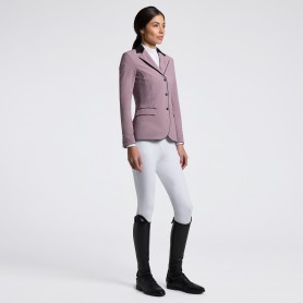 Veste de concours "GP zip" Cavalleria Toscana Lilas
