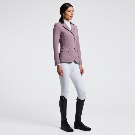 Veste de concours "GP zip" Cavalleria Toscana Lilas