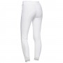 Pantalon taille haute "Couture" Cavalleria Toscana blanc