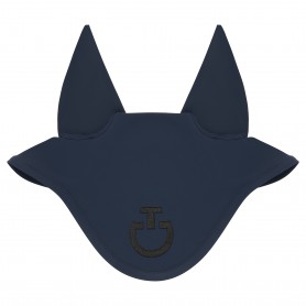 Bonnet en jersey CAVALLERIA TOSCANA Bleu Cobalt logo Noir