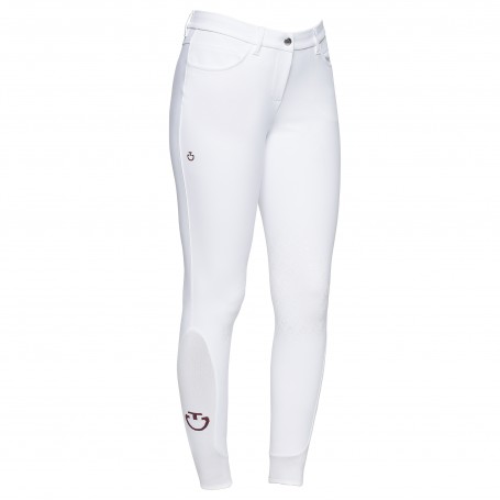 Pantalon CAVALLERIA TOSCANA NEW GRIP SYSTEM Blanc